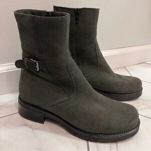 La Canadienne Corey Gray Suede Boot Size 8.5 Womens